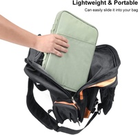 Housse pour ordinateur portable Anryque pour iPad Pro 13/Air 13/Pro 12.9'' Surface Pro11/10/9 2022-2018 - Antichoc et étanche