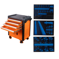 Chariot à outils roulant en métal personnalisable et élégant, établi de travail OEM avec logo et couleur, établi de rangement