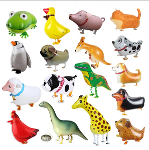<span class=keywords><strong>Palloncini</strong></span> Foil da passeggio per animali domestici <span class=keywords><strong>palloncini</strong></span> animali per feste di compleanno a piedi - Product Image 2