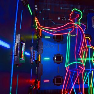 Juego Interactivo Digital con Luces LED para Desafíos de Coordinación Ojo-Mano y Formación de Equipos en Multijugador Inmersivo - Product Image 5