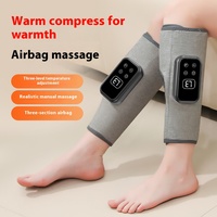 Masseur électrique à pression d'air pour mollets, compresse chaude à température constante, instrument de beauté pour les jambes, sac de relaxation à ondes d'air