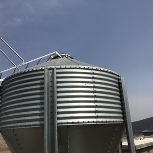 Silo de alimentación para aves de corral, hoja galvanizada en caliente de 21,3 toneladas, silo para vacas y pastos - Product Image 5