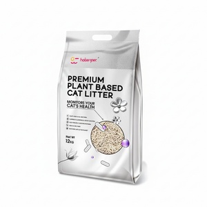 OEM Factory Manufacturer Bulk <b>Odor</b> Control Highly <b>Absorbent</b> Eco Friendly Health Monitoring Tofu Cat Litter - Product Image 1
