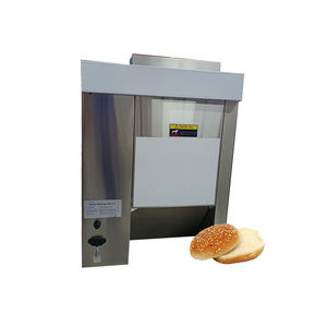 Tostadora transportadora eléctrica comercial, máquina para hornear bollos de hamburguesa, tostadora eléctrica de bollos para tienda de pan - Product Image 1