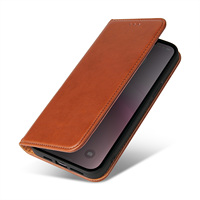 Grosir dompet Flip bisnis baru sampul kulit pemegang casing ponsel untuk iPhone 16E/16 Plus/15 Pro max/14/13 Pro