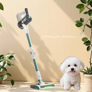 <span class=keywords><strong>Aspirateur</strong></span> <span class=keywords><strong>sans</strong></span> <span class=keywords><strong>fil</strong></span> OEM/ODM, moteur 160W, aspiration réglable, lumière LED, appareil électroménager léger - Product Image 1