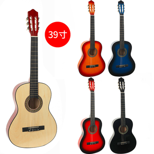 <span class=keywords><strong>Chitarra</strong></span> Classica da 39 Pollici Adatta per Studenti Adulti e Principianti, <span class=keywords><strong>Chitarra</strong></span> con <span class=keywords><strong>Corde</strong></span> in <span class=keywords><strong>Nylon</strong></span>, Regalo di Natale - Product Image 2