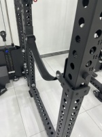 Équipement de musculation à domicile Rising DLR21, entraîneur fonctionnel, machine Smith, rack à squats, construction en acier inoxydable, poids 80 kg*2