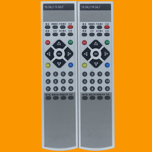 Télécommande TV Skyworth Yk-54lv Yk-54lf pour 32l88iw 37l88iw 40 42l88iw Argent avec noir - Product Image 2
