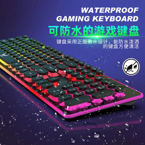 Zero Point Promise K13-Juego de teclado y ratón con cable, accesorios de ordenador para juegos iluminados con tacto mecánico - Product Image 4