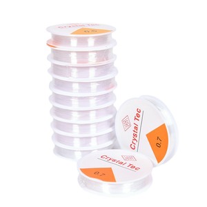 Fil élastique extensible pour perles, fil cylindrique en <span class=keywords><strong>laiton</strong></span> rond pour bracelets, colliers, fournitures <span class=keywords><strong>de</strong></span> fabrication <span class=keywords><strong>de</strong></span> bijoux 0,5-1,0 mm - Product Image 5