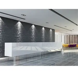 Ideas de decoración de interiores para el hogar, paneles de arte de pared de pvc 3d