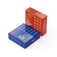 Boîtes d'emballage de savon portables biodégradables en matériaux recyclés écologiques, avec logo personnalisé en relief et fermeture magnétique pour produits de luxe