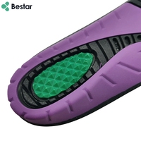 Vente en gros de semelles orthopédiques pour chaussures de sport avec coussin absorbant les chocs