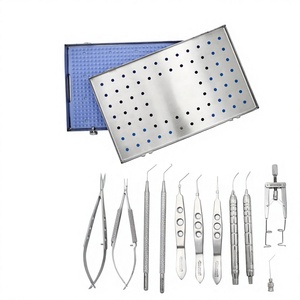 Kit Quirúrgico Completo para Cataratas de Alta Calidad, 12 Piezas, Instrumentos Oftálmicos Reutilizables, Autoclavables, Certificación CE - Product Image 2