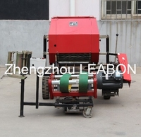 Machine d'emballage de balles de foin diesel, ensacheuse de balles rondes pour l'alimentation animale