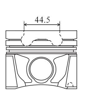 Tracteur piston moteur piston 704099R2 3048523R1 3044486R3 3118170R91 356695A1 130300030711 130300030721 314399A1