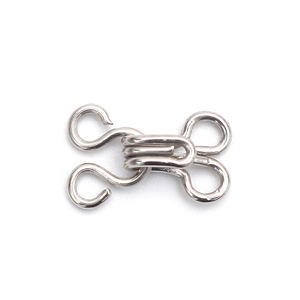 Crochets et œillets métalliques en gros pour usine, boucles invisibles pour <span class=keywords><strong>couture</strong></span>, crochets et œillets pour sous-vêtements, boutons-pression - Product Image 3