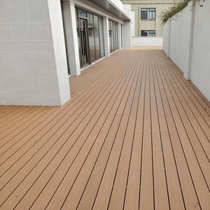 Óc Chó uv-kháng <span class=keywords><strong>WPC</strong></span> <span class=keywords><strong>decking</strong></span> hạt gỗ Composite <span class=keywords><strong>decking</strong></span> bảng sàn cho sân vườn ngoài trời - Product Image 4