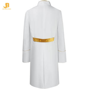 Trajes de clérigo unisex, vestimenta eclesiástica de poliéster con cuello redondo y manga larga, trajes de iglesia en venta. - Product Image 3