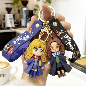 พวงกุญแจซิลิโคนน่ารัก รอน เฮอร์ไมโอนี่ โวลเดอมอร์ กอลลัม จี้ห้อยกระเป๋าเด็ก - Product Image 3