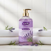 Savon liquide pour le corps à la lavande, blanchissant et hydratant, à base de plantes, 500 ml