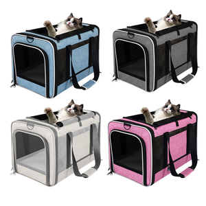 Premium Quality Large Cat Carrier Foldable Comfortable Pet Travel <b>Bag</b> for <b>Small</b> Dogs - Product Image 3