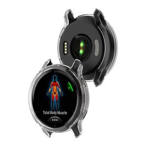 Coque résistante aux rayures accessoires de montre coque de protection coque de pare-chocs pour <span class=keywords><strong>Garmin</strong></span> <span class=keywords><strong>Venu2</strong></span> 2S évider étui de protection en TPU transparent - Product Image 6