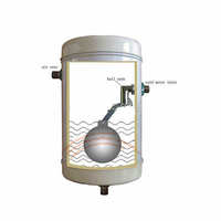 Réservoir d'alimentation pour chauffe-eau solaire, acier galvanisé, réservoir auxiliaire pour chauffe-eau solaire, accessoires