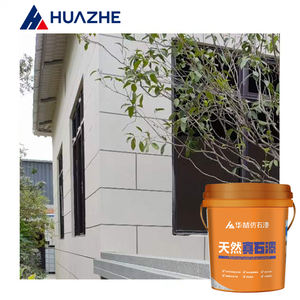Revêtement <span class=keywords><strong>mural</strong></span> extérieur en pierre naturelle, peinture à effet pierre véritable, spray bicomposant écologique en acrylique décoratif - Product Image 1