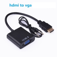 Adaptateur de câble HDTV vers VGA Convertisseur HDMI vers VGA
