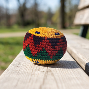 UBAID ASLAM INDUSTRIES Balón de Hacky Sack de Alta Calidad, Colorido, de Ganchillo, Material TPU, Juego de Fiesta al Aire Libre, Footbag Suave, Multitamaño - Product Image 1