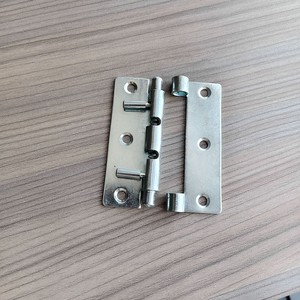 Charnière à ressort Yuyao 76x50x1.5mm, charnière de meuble à trou réglable, type fendu - Product Image 1