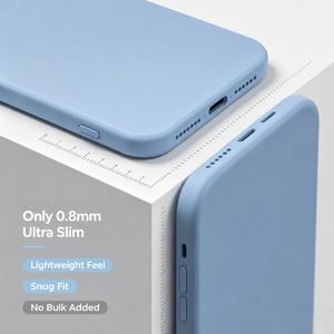 Étui de téléphone magnétique en silicone liquide ultra fin pour 16 Pro Max - Coque de protection au toucher doux, ajustement parfait, anti-rayures - Product Image 3