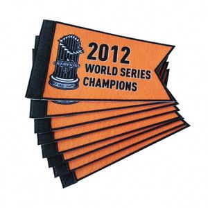 Football Club Soccer Mini College <strong>Pennant</strong> Flag One or Two Side Printed <strong>Felt</strong> <strong>Pennant</strong> <strong>Blank</strong> - Product Image 3
