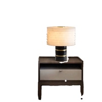 Lampe de table moderne en albâtre avec veilleuse pour la lecture, alimentation secteur pour la maison ou le bureau