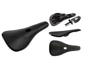 Calidad Premium Velo 7101 <span class=keywords><strong>Pivotal</strong></span> Single Density Peso ligero PVC Plástico <span class=keywords><strong>BMX</strong></span> <span class=keywords><strong>Asiento</strong></span> Sillín - Product Image 2