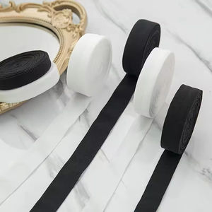 <span class=keywords><strong>15</strong></span> <span class=keywords><strong>mm</strong></span> 20 <span class=keywords><strong>mm</strong></span> 25 <span class=keywords><strong>mm</strong></span> Largeur Noir Blanc Sangle Élastique Nylon <span class=keywords><strong>Plat</strong></span> Tricot Bande Élastique Pliable Élastique pour Sous-Vêtements - Product Image 2