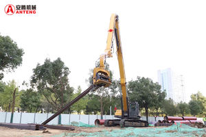 Prezzo cingolato montato alesato battipalo macchina solare installazione Mini escavatore accessori idraulico <span class=keywords><strong>Vibro</strong></span> martello - Product Image 3