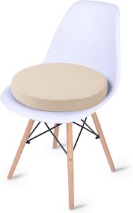 <strong>Round</strong> Chair Seat <strong>Cushions</strong> for Circle Bistro <strong>Stool</strong> Chairs Pads Large Indoor Circular Non Slip Foam <strong>Cushion</strong> 18 Inch Set of 2 - Product Image 3