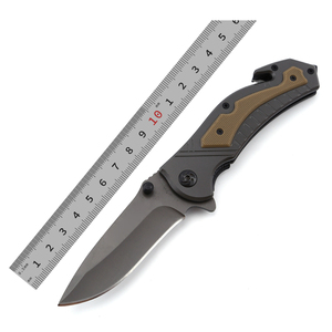 Chất Lượng Tốt Bền Lược Gấp Đức Thép Handmade Giả Mạo Ngoài Trời Trung Quốc Pocket Hunting Dao - Product Image 6