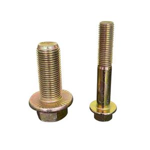 Nhà Máy Giá M6 m10m160 4.8 thép không gỉ Metric Brass đen nửa ren mặt bích Bolt - Product Image 3