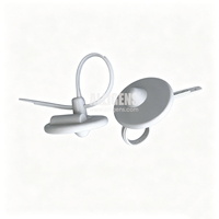 Alligens BT242B AM 58Khz Ceintures de sécurité pour bouteilles, étiquette triangulaire noire pour bouteille, antivol EAS, étiquette pour bouteille de vin ou de spiritueux, étiquette magnétique avec alarme
