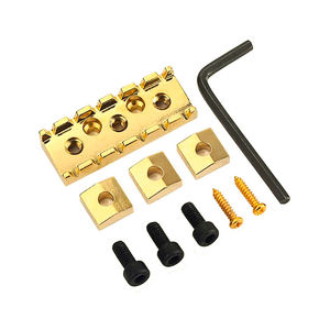 Pièces de guitare de haute qualité, écrou de verrouillage de cordes de guitare électrique doré de 43 mm pour pont de trémolo <span class=keywords><strong>Floyd</strong></span> <span class=keywords><strong>Rose</strong></span> - Product Image 2