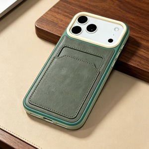 Wholesale PU Leather Wallet Phone Case for iPhone 18 17 Pro Max Card Holder Slot Shockproof Protective Cover OEM ODM - Product Image 3