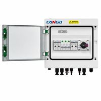 Boîtier de Combinaison pour Panneaux Solaires Photovoltaïques IP65, Montage Mural en PVC, Équipement de Distribution d'Énergie