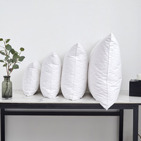Coussin de lit en mousse à mémoire de forme, alternative au duvet, en fibres de polyester moelleuses et confortables, pour hôtel de luxe et maison