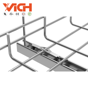 완전 전기아연도금 스테인리스 스틸 와이어 바스켓 메쉬 케이블 트레이 직경 5mm, 하중 용량 4000kg 케이블용 - Product Image 5