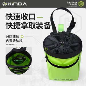 Bolsa de Herramientas Xinda 3L, Multifuncional, con Asa Superior, Color Verde Hierba - Product Image 4