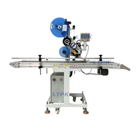 Machine d'étiquetage automatique électrique à surface plane, moteur haute vitesse, applicateur d'étiquettes à écran tactile pour bouteilles, boîtes, sacs, cartons